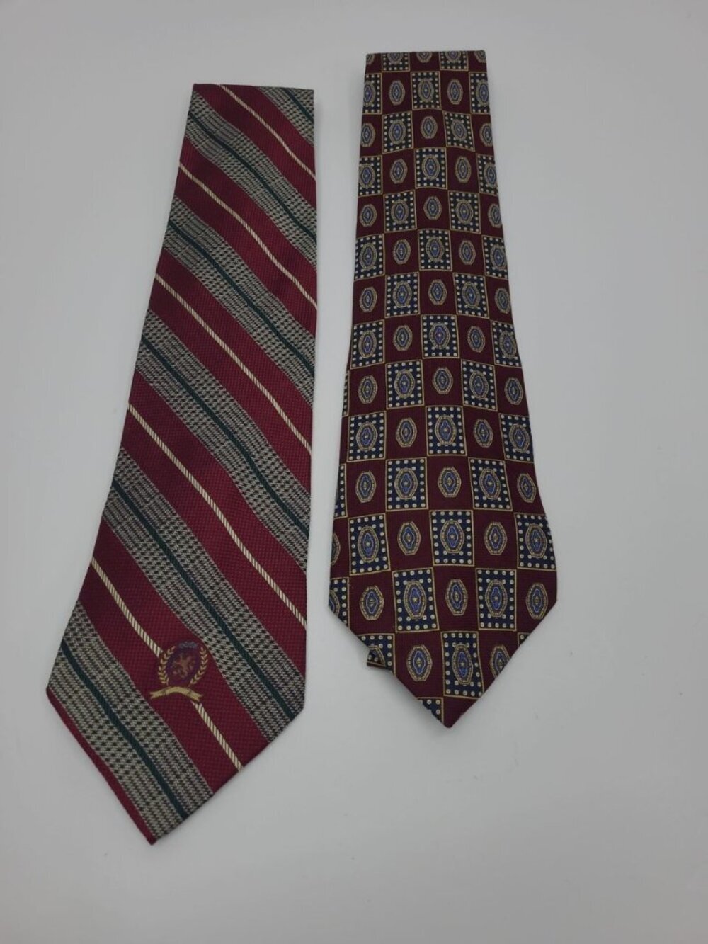 Tommy Hilfiger 100% Sik Ties Made in USA Lot of 2